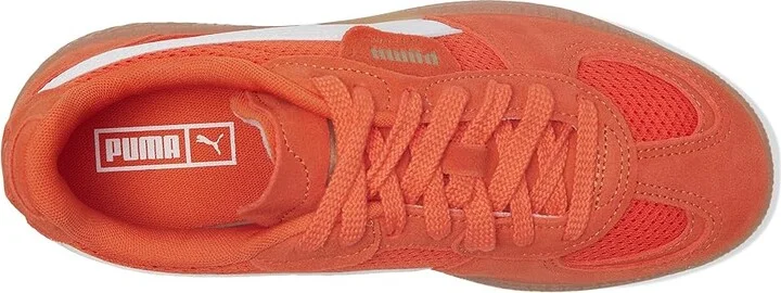 PUMA Palermo Moda Women's Lace up casual Shoes Redmazing/Gum : 7 B - Medium, Leather - Image 2