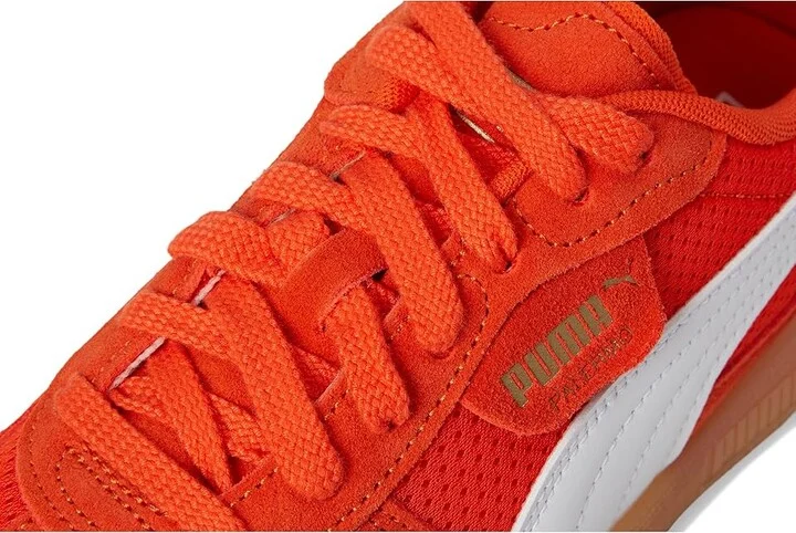 PUMA Palermo Moda Women's Lace up casual Shoes Redmazing/Gum : 7 B - Medium, Leather - Image 7