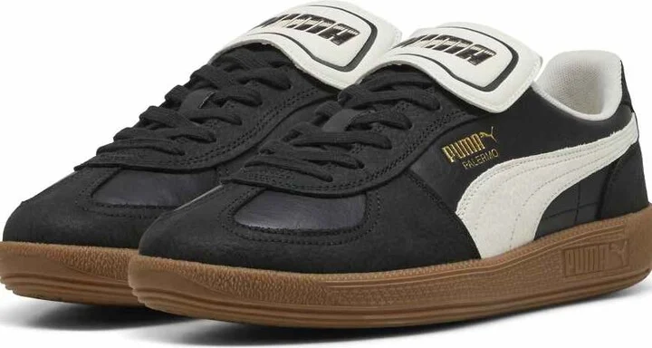 PUMA Palermo Premium sneakers in black