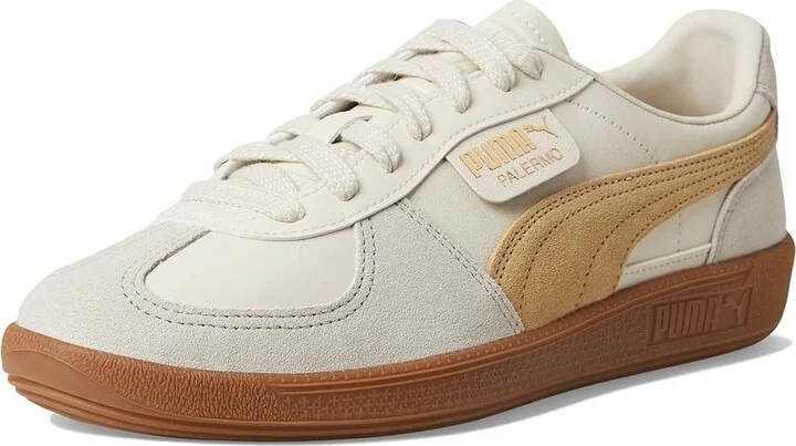 PUMA Palermo Shoes Men's Shoes Alpine Snow/Desert Dust/Gum : 13 D - Medium, Suede - Image 5