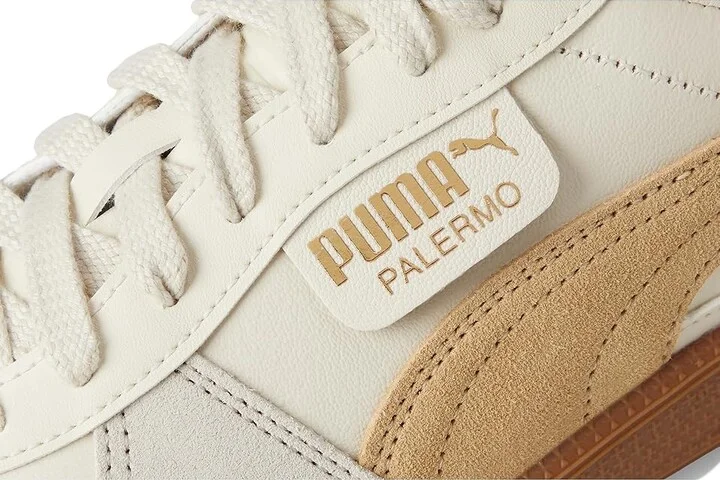 PUMA Palermo Shoes Men's Shoes Alpine Snow/Desert Dust/Gum : 13 D - Medium, Suede - Image 7
