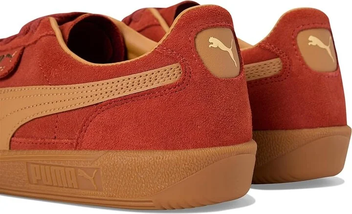 PUMA Palermo Shoes Men's Shoes Mars Red/Caramel Latte/Gum : 10.5 D - Medium, Suede - Image 7