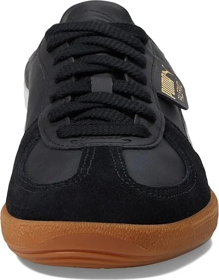 PUMA Palermo Shoes Men's Shoes Puma Black/Feather Gray/Gum : 12 D - Medium, Leather/Suede - Image 5