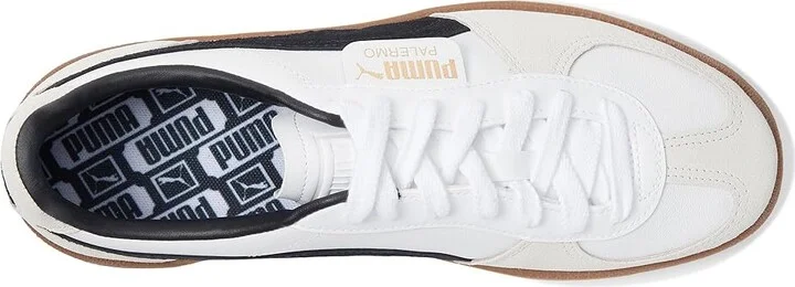 PUMA Palermo Shoes Men's Shoes PUMA White/Vapor Gray/Gum : 7 D - Medium, Leather/Suede - Image 2