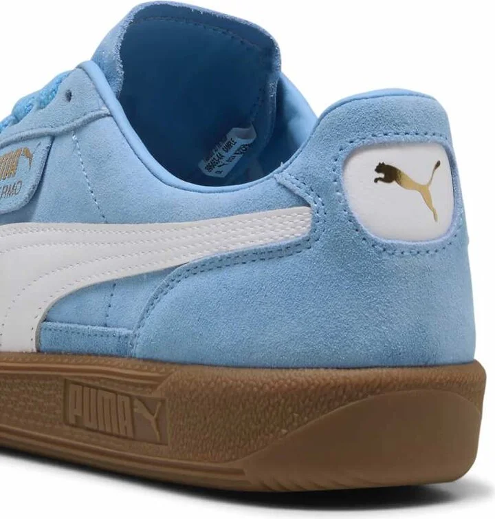 PUMA Palermo sneaker in light blue - Image 3