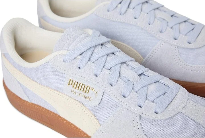 PUMA Palermo Sneakers Women's Boots Cool Weather/Frosted Ivory : 7 B - Medium, Leather/Textile - Image 7