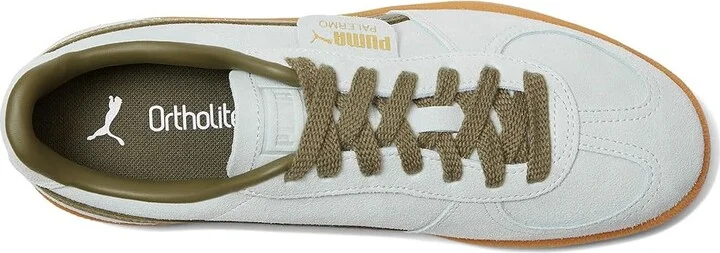 PUMA Palermo Sneakers Women's Boots Peaceful Blue/Loden Green : 5.5 B - Medium, Leather/Textile - Image 2