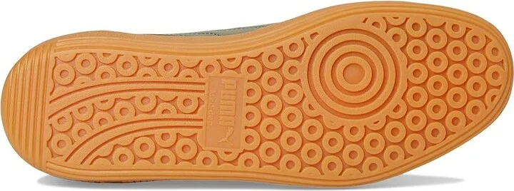 PUMA Palermo Sneakers Women's Boots Peaceful Blue/Loden Green : 5.5 B - Medium, Leather/Textile - Image 3