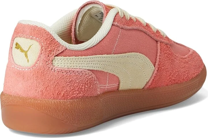 PUMA Palermo Sneakers Women's Boots Peach Frost/Creamy Vanilla : 11 B - Medium, Leather/Textile - Image 4