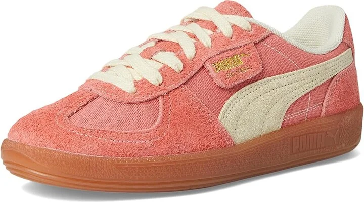 PUMA Palermo Sneakers Women's Boots Peach Frost/Creamy Vanilla : 11 B - Medium, Leather/Textile - Image 5