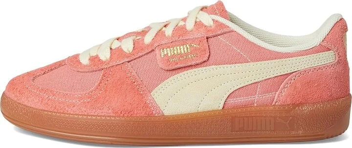 PUMA Palermo Sneakers Women's Boots Peach Frost/Creamy Vanilla : 11 B - Medium, Leather/Textile - Image 6