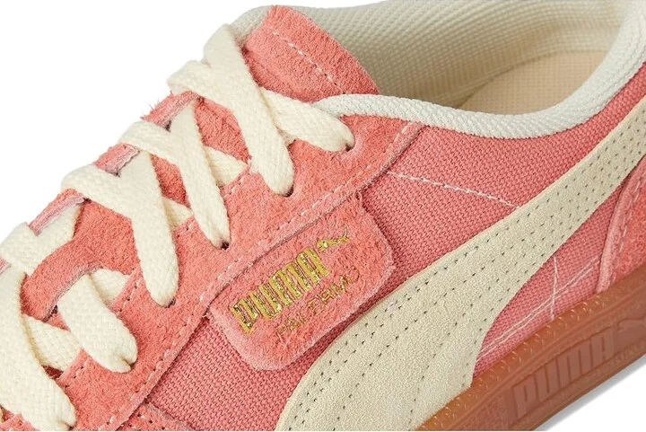 PUMA Palermo Sneakers Women's Boots Peach Frost/Creamy Vanilla : 11 B - Medium, Leather/Textile - Image 7