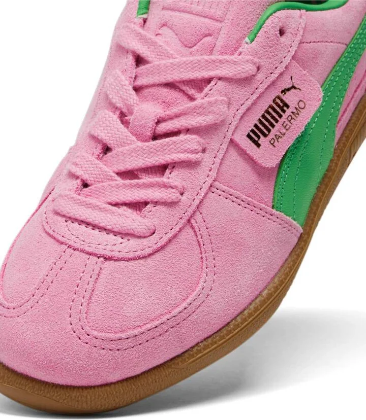 PUMA Palermo Special sneakers in pink and green - Image 3