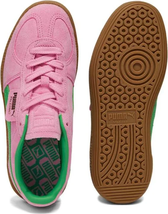 PUMA Palermo Special sneakers in pink and green - Image 4
