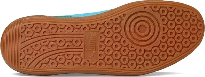 PUMA Palermo Vintage Shoes Men's Snow Shoes Archive Green/Bright Aqua : 8.5 D - Medium, Leather/Suede - Image 3