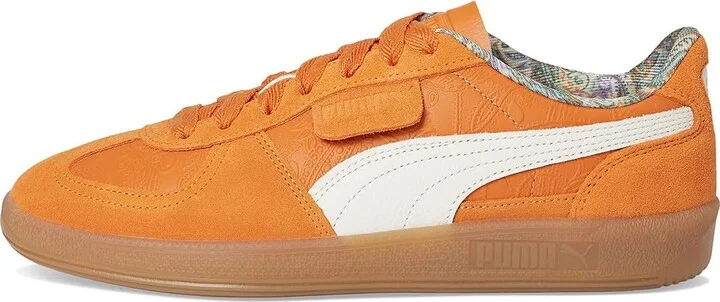 PUMA Palermo Vintage Shoes Men's Snow Shoes Dark Poppy/Warm White : 8 D - Medium, Leather/Suede - Image 6