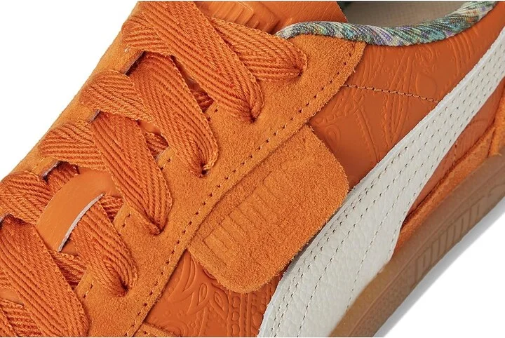 PUMA Palermo Vintage Shoes Men's Snow Shoes Dark Poppy/Warm White : 8 D - Medium, Leather/Suede - Image 7