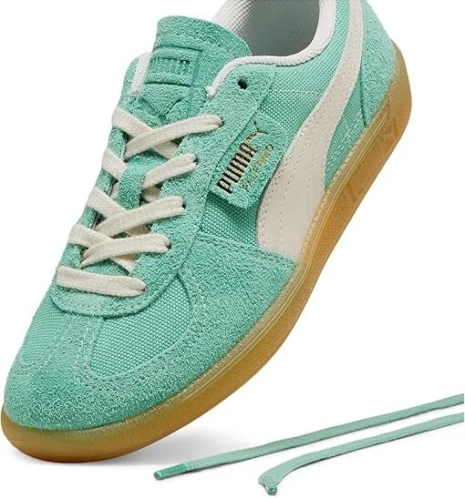 PUMA Palermo Vintage Shoes Men's Snow Shoes Jade Frost/Frosted Ivory/Gum : 8.5 D - Medium, Rubber - Image 2
