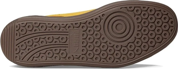PUMA Palermo Vintage Shoes Men's Snow Shoes Vivid Blue/Sunny Yellow : 9 D - Medium, Leather/Suede - Image 3