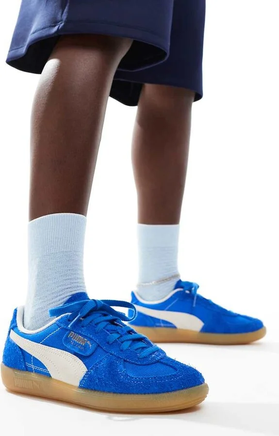 PUMA Palermo Vintage sneakers in blue