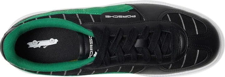 PUMA Porsche Legacy Palermo Sneakers Men's Snow Shoes Puma Black/Archive Green : 13 D - Medium - Image 2