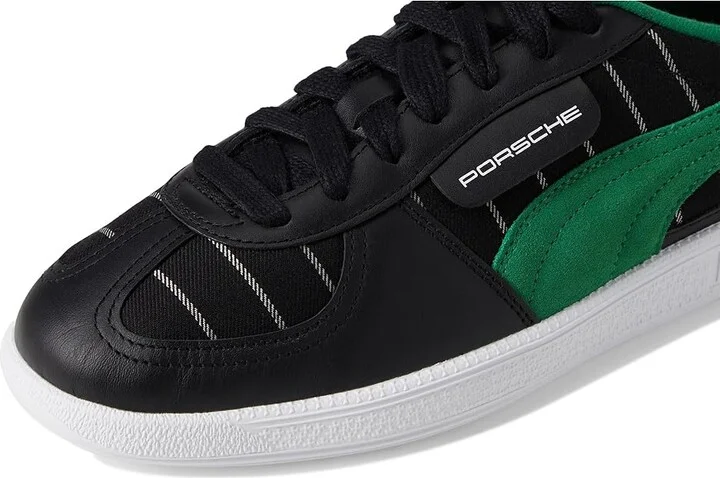 PUMA Porsche Legacy Palermo Sneakers Men's Snow Shoes Puma Black/Archive Green : 13 D - Medium - Image 7