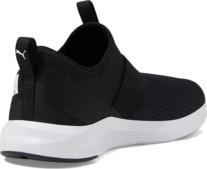 PUMA Prowl Slip-On Women's Shoes Puma Black/Puma White : 5.5 B - Medium, Textile - Image 5