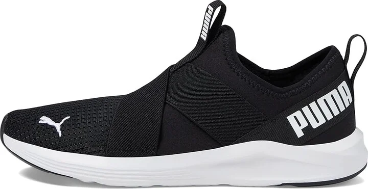PUMA Prowl Slip-On Women's Shoes Puma Black/Puma White : 5.5 B - Medium, Textile - Image 7