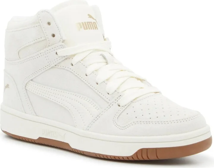 Puma Rebound Layup Pearl HighTop Sneaker