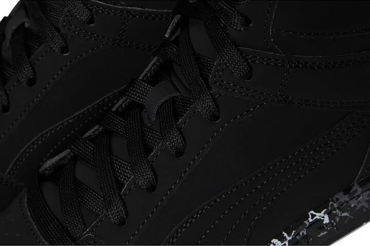 PUMA Rebound Layup Sneakers Men's Snow Shoes Puma Black/Puma Black/Puma White : 10 D - Medium, Leather - Image 7
