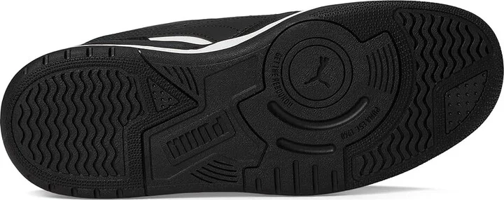 PUMA Rebound Retro Sneakers Men's Snow Shoes Puma White/Puma Black : 13 D - Medium, Leather - Image 3