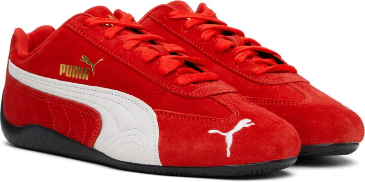 PUMA Red Speedcat OG Sneakers - Image 4