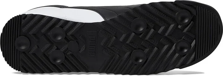 PUMA Roma Basic Men's Shoes White/Black : 6.5 D - Medium, Leather - Image 4