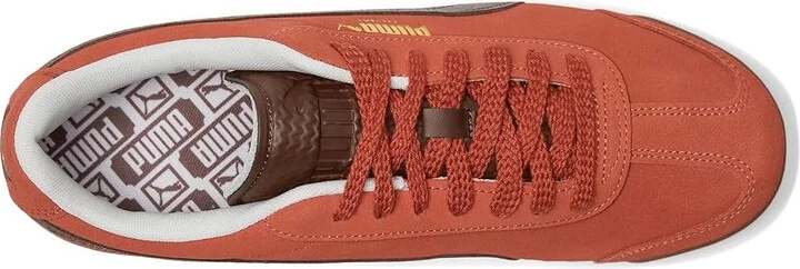 PUMA Roma Suede Men's Lace up casual Shoes Mars Red/Espresso Brown/Gum : 10 D - Medium - Image 2