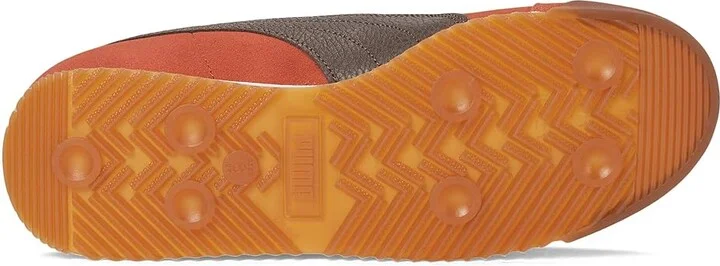 PUMA Roma Suede Men's Lace up casual Shoes Mars Red/Espresso Brown/Gum : 10 D - Medium - Image 3