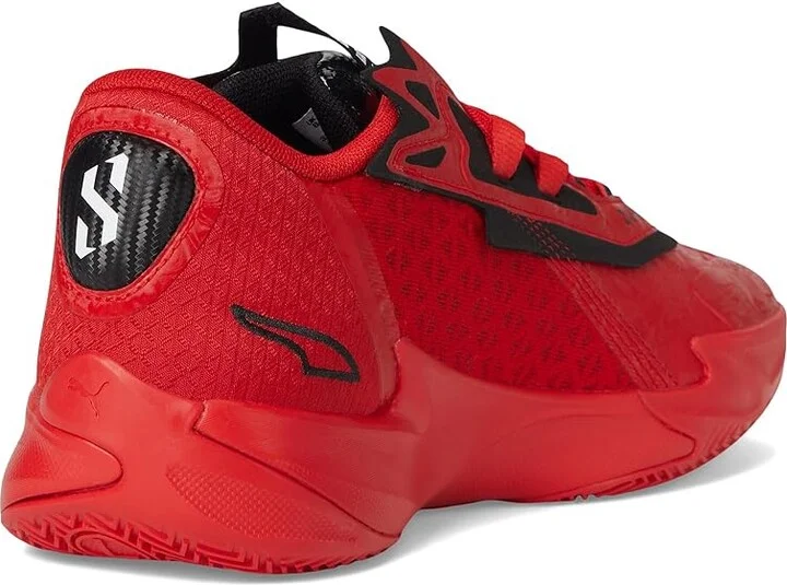 PUMA Scoot Zeros II Basketball Shoes Men's Basketball Shoes For All Time Red/Puma Black : 13 D - Medium, Synthetic/Textile - Image 4