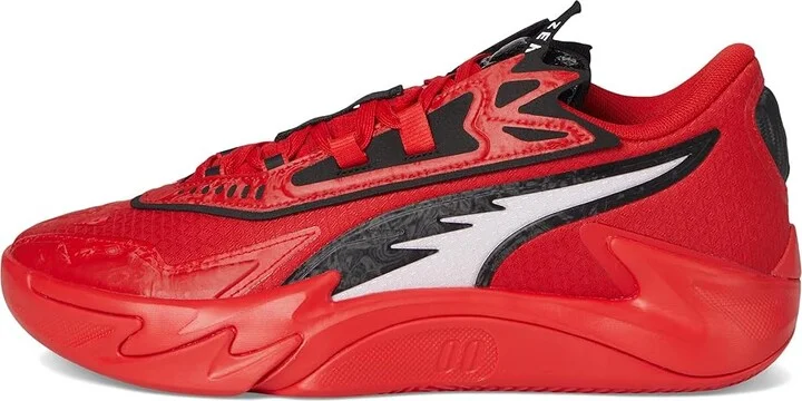 PUMA Scoot Zeros II Basketball Shoes Men's Basketball Shoes For All Time Red/Puma Black : 13 D - Medium, Synthetic/Textile - Image 6