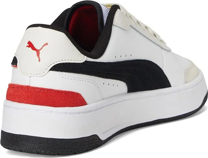 PUMA Scuderia Ferrari Ca Match Shoes Men's Shoes White/Vapor Gray/White : 11.5 D - Medium, Faux Leather - Image 4