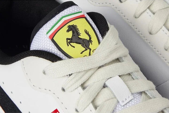 PUMA Scuderia Ferrari Ca Match Shoes Men's Shoes White/Vapor Gray/White : 11.5 D - Medium, Faux Leather - Image 7