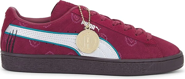 Puma Select x One Piece Suede in Burgundy
