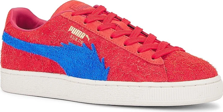Puma Select x One Piece Suede in Red - Image 2