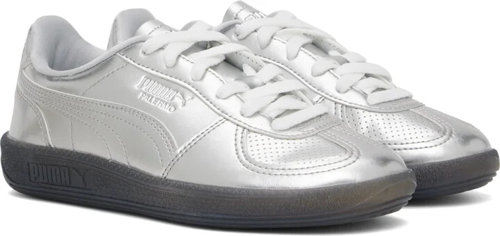 PUMA Silver Palermo Astro Escape Sneakers - Image 4