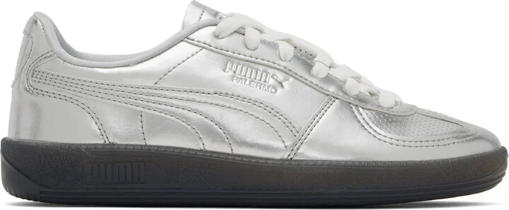 PUMA Silver Palermo Astro Escape Sneakers