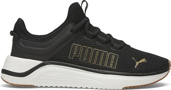 PUMA Softride Astro Slip Women's Shoes Puma Black/Gold : 11 B - Medium, Rubber - Image 3