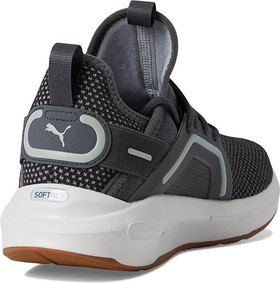 PUMA Softride Enzo Cross Training Shoes Men's Cross Training Shoes Dusky Gray/Gray Echo : 8.5 D - Medium, Textile - Image 4