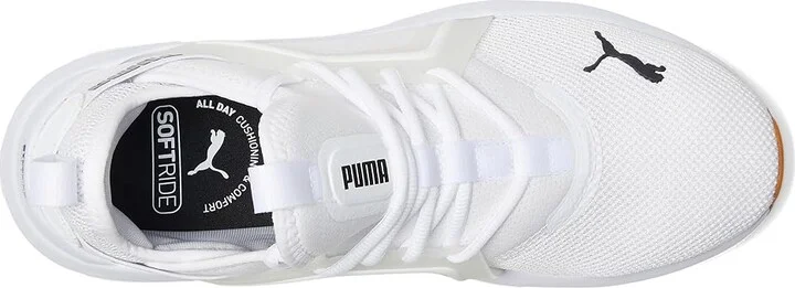 PUMA Softride Enzo Cross Training Shoes Men's Cross Training Shoes White/Black : 12 D - Medium, Textile - Image 2
