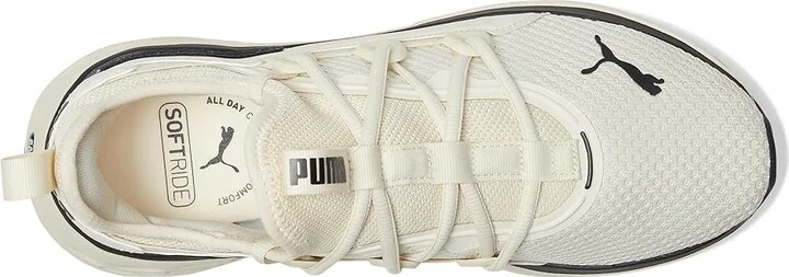 PUMA Softride Frequence Shoes Men's Walking Shoes Alpine Snow/Black : 8 D - Medium, Textile - Image 2