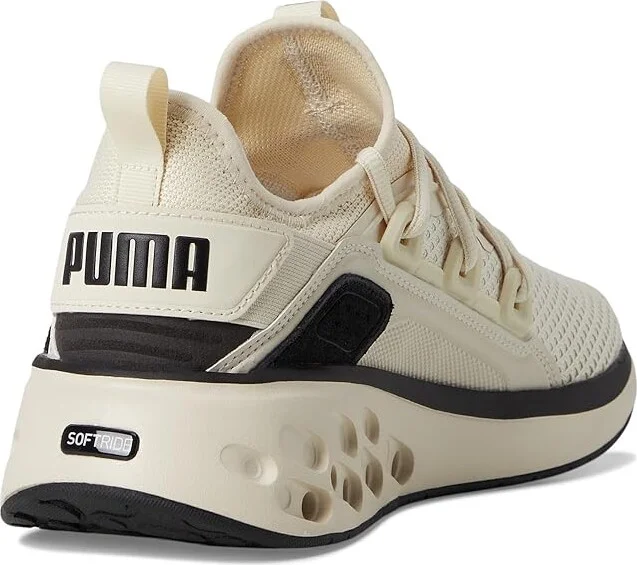 PUMA Softride Frequence Shoes Men's Walking Shoes Alpine Snow/Black : 8 D - Medium, Textile - Image 4