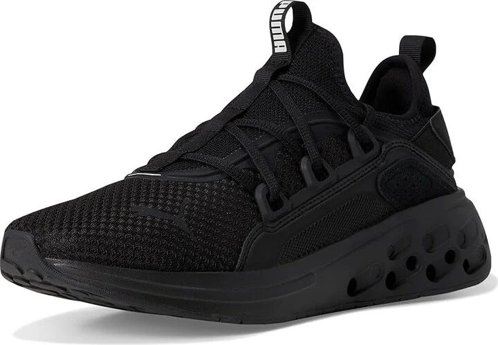 PUMA Softride Frequence Shoes Men's Walking Shoes Black/Glacial Gray : 7 D - Medium, Textile - Image 5