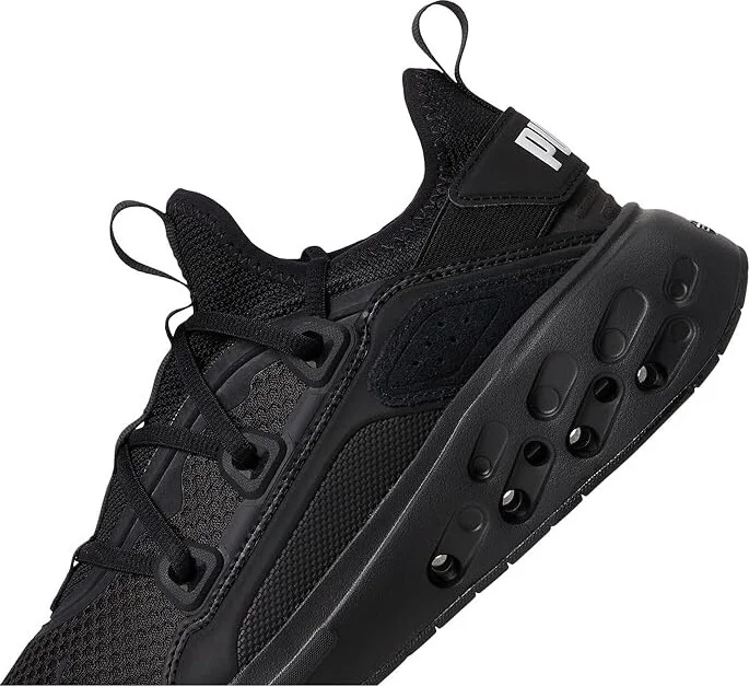 PUMA Softride Frequence Shoes Men's Walking Shoes Black/Glacial Gray : 7 D - Medium, Textile - Image 7